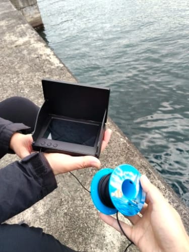Customer photo review of Aurisle Underwater Fishing Camera (Real-Time View, No App Needed)
