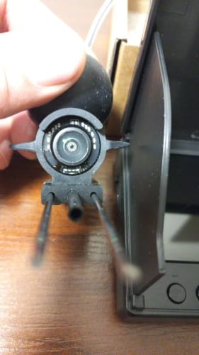 Customer photo review of Aurisle Underwater Fishing Camera (Real-Time View, No App Needed)