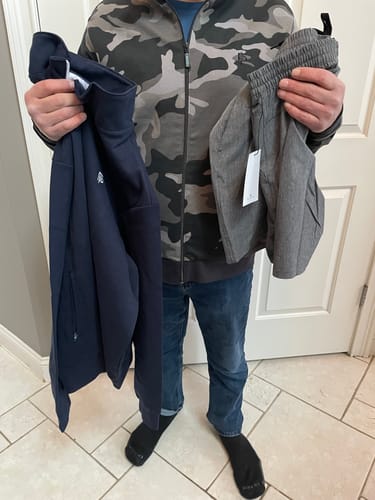 Customer photo review of Refined Performance: Flint Park Men’s NWT Activewear