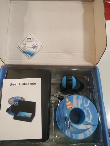 Customer photo review of Aurisle Underwater Fishing Camera (Real-Time View, No App Needed)