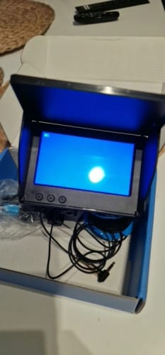 Customer photo review of Aurisle Underwater Fishing Camera (Real-Time View, No App Needed)