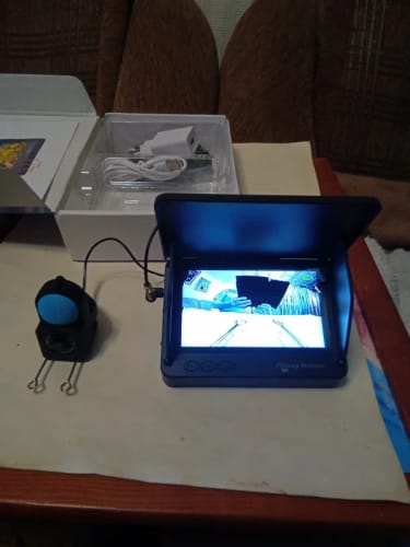 Customer photo review of Aurisle Underwater Fishing Camera (Real-Time View, No App Needed)