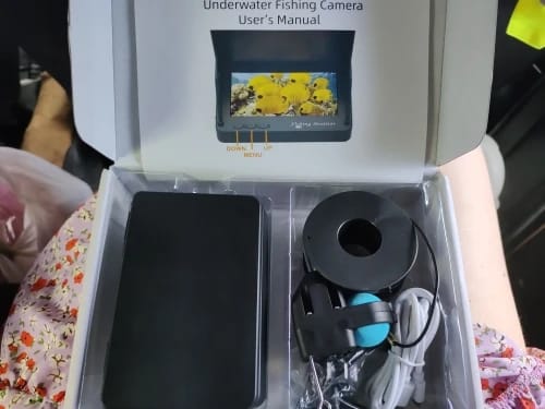 Customer photo review of Aurisle Underwater Fishing Camera (Real-Time View, No App Needed)