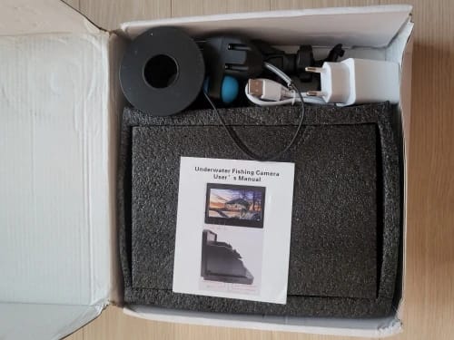 Customer photo review of Aurisle Underwater Fishing Camera (Real-Time View, No App Needed)