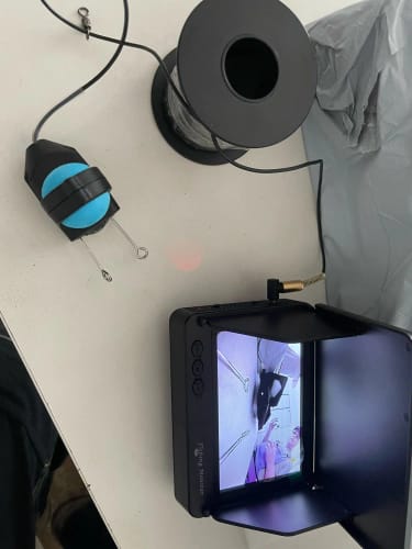Customer photo review of Aurisle Underwater Fishing Camera (Real-Time View, No App Needed)