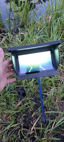 Customer photo review of Aurisle Underwater Fishing Camera (Real-Time View, No App Needed)