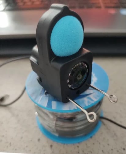 Customer photo review of Aurisle Underwater Fishing Camera (Real-Time View, No App Needed)