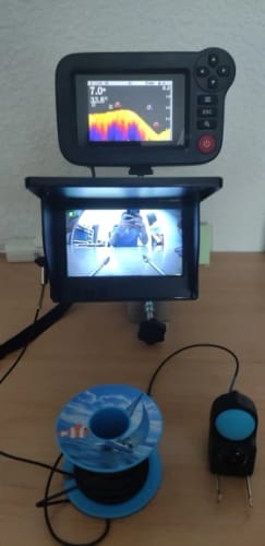 Customer photo review of Aurisle Underwater Fishing Camera (Real-Time View, No App Needed)