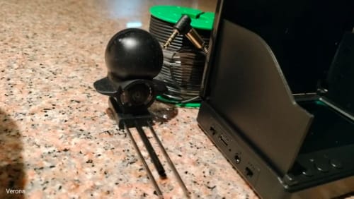 Customer photo review of Aurisle Underwater Fishing Camera (Real-Time View, No App Needed)