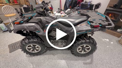 Customer video review of Footwell Skid Plate Kit — Kawasaki Brute Force 650/750 (2005+)