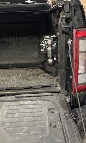 Customer photo review of Hitcholder™ Receiver - Ford BoxLink