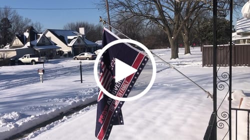 Customer video review of Non-Tangle Flagpole Spinners