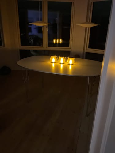 Customer photo review of Glødflamme – lanternen med den evige flamme