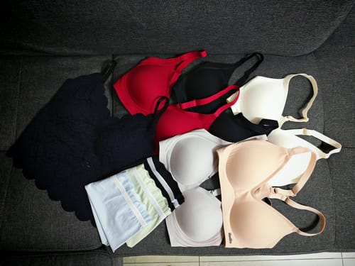 Customer photo review of Melanie Wireless Bra