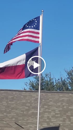 Customer video review of 3' x 5' Betsy Ross Flag