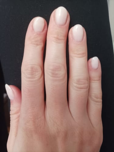 Customer photo review of Gumová podkladová báza Almost Naked Didier Lab 10ml