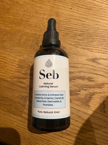 Customer photo review of Seb Natural Calming Serum