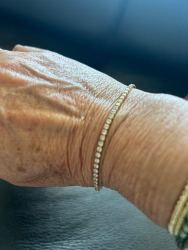 Customer photo review of Tennis Bracelet