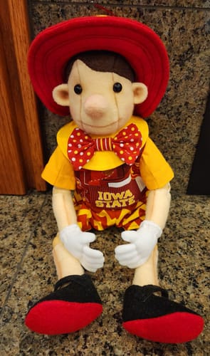 Customer photo review of Pinocchio PDF Pattern Approx 32cm Seated