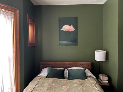 Customer photo review of Pink Cloud No2 Print
