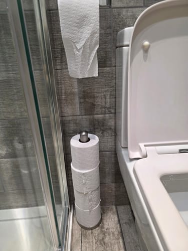 Customer photo review of Recycled 3 Ply Toilet Paper