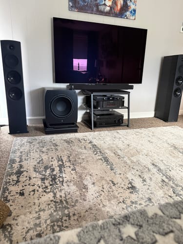 Customer photo review of Daedalus DS12 Class D 12" Powered Subwoofer
