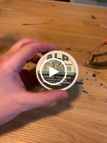 Customer video review of Mountain Wintergreen Nicotine Pouches