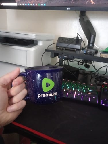 Customer photo review of Mug Club Free Mug