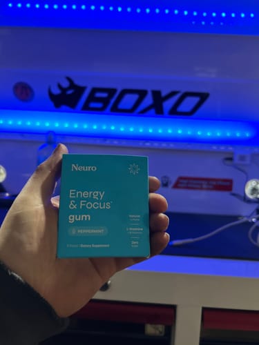 Customer photo review of Energy & Focus Gum