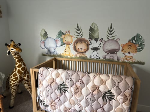 Customer photo review of Cute Baby Safari Animals