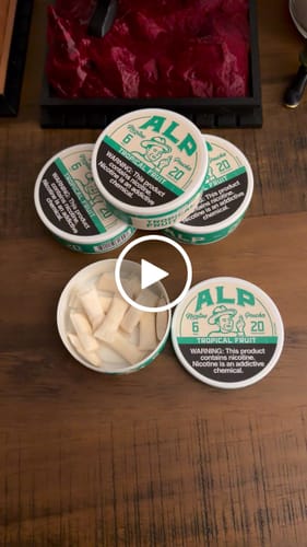 Customer video review of Tropical Fruit Nicotine Pouches