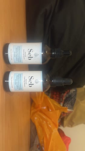 Customer photo review of Seb Natural Calming Serum