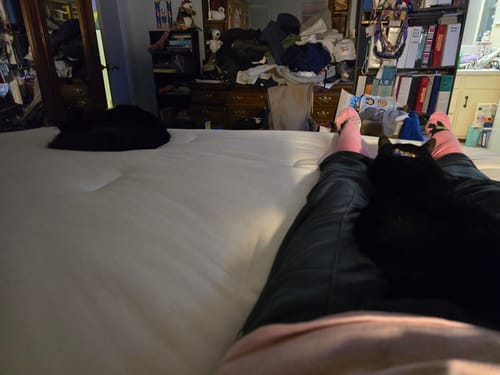 Customer photo review of MarshMellow Comforter