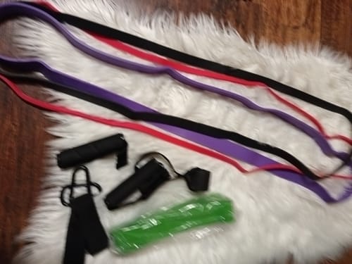 Customer photo review of Extra nagy ellenállású Gumiszalag szett