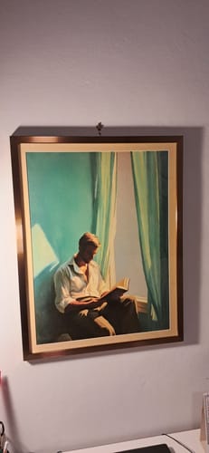 Customer photo review of The Reading Corner Print