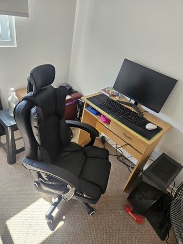 Customer photo review of Silla de Oficina Escritorio Gamer Extra Confort diseño premium