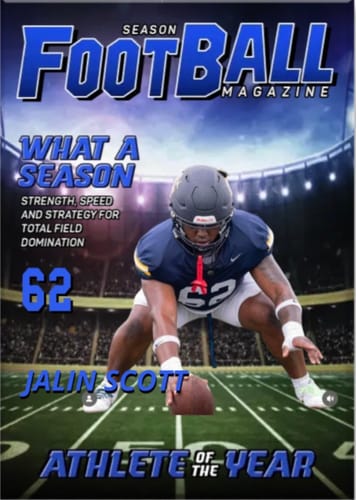 Customer photo review of Personalized Football Magazine Cover, Custom Sport Magazine Cover, Football Player Gift, Unique Gifts For Football Player, Football America Gifts, Football Gifts