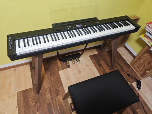 Customer photo review of Casio Privia PX-S7000BK Stagepiano Bundle mit Klavierbank