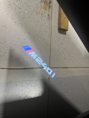 Customer photo review of BMW LED DOOR LIGHTS