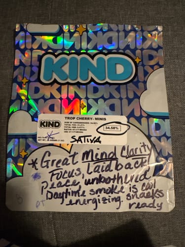 Customer photo review of Trop Cherry - Minis - 28 Grams - Sativa