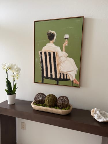 Customer photo review of People Canvas Art #PE443