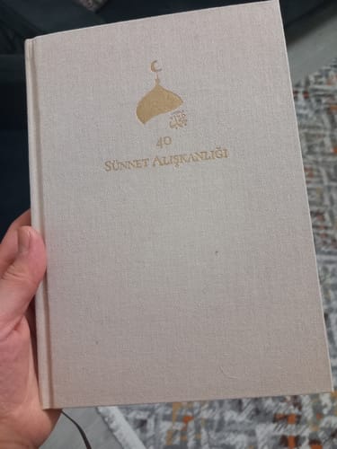 Customer photo review of 40 Sünnet Alışkanlığı Defteri