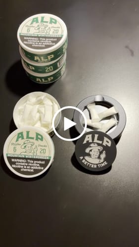 Customer video review of Mountain Wintergreen Nicotine Pouches