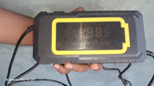 Customer photo review of 48V 3A Charger for Lead Battery | Electric Scooter Charger for 4 Battery of 12V 10AH-30AH Lead Battery