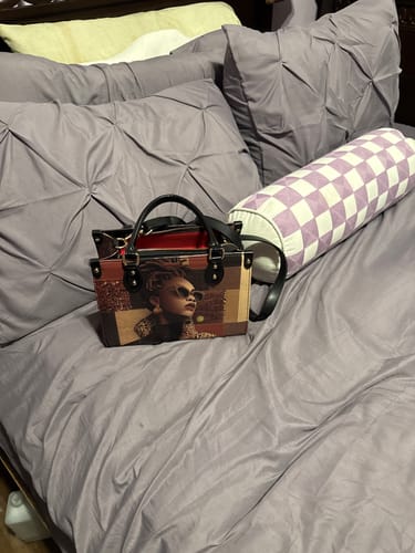 Customer photo review of Savage Grace Premium Leather Handbag QR0TD547