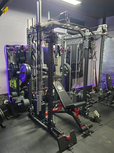 Customer photo review of Blazzed HD1 Squat Rack Functional Trainer