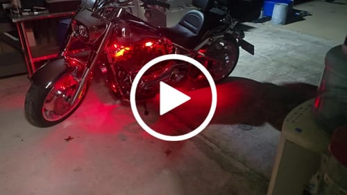 Customer video review of Easy Install Moto LED Light Kit