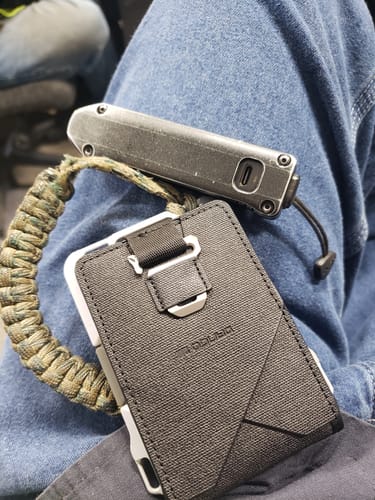 Customer photo review of M1 MAVERICK™ RAIL WALLET - 2025 HOLIDAY SPECIAL