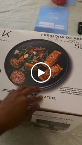 Customer video review of Freidora de Aire 5L Plus Edition
