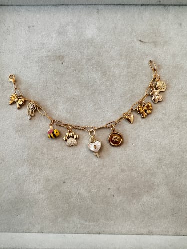 Customer photo review of Design Your Custom Charm Jewelry | The Pretty Pickie Charm Bar